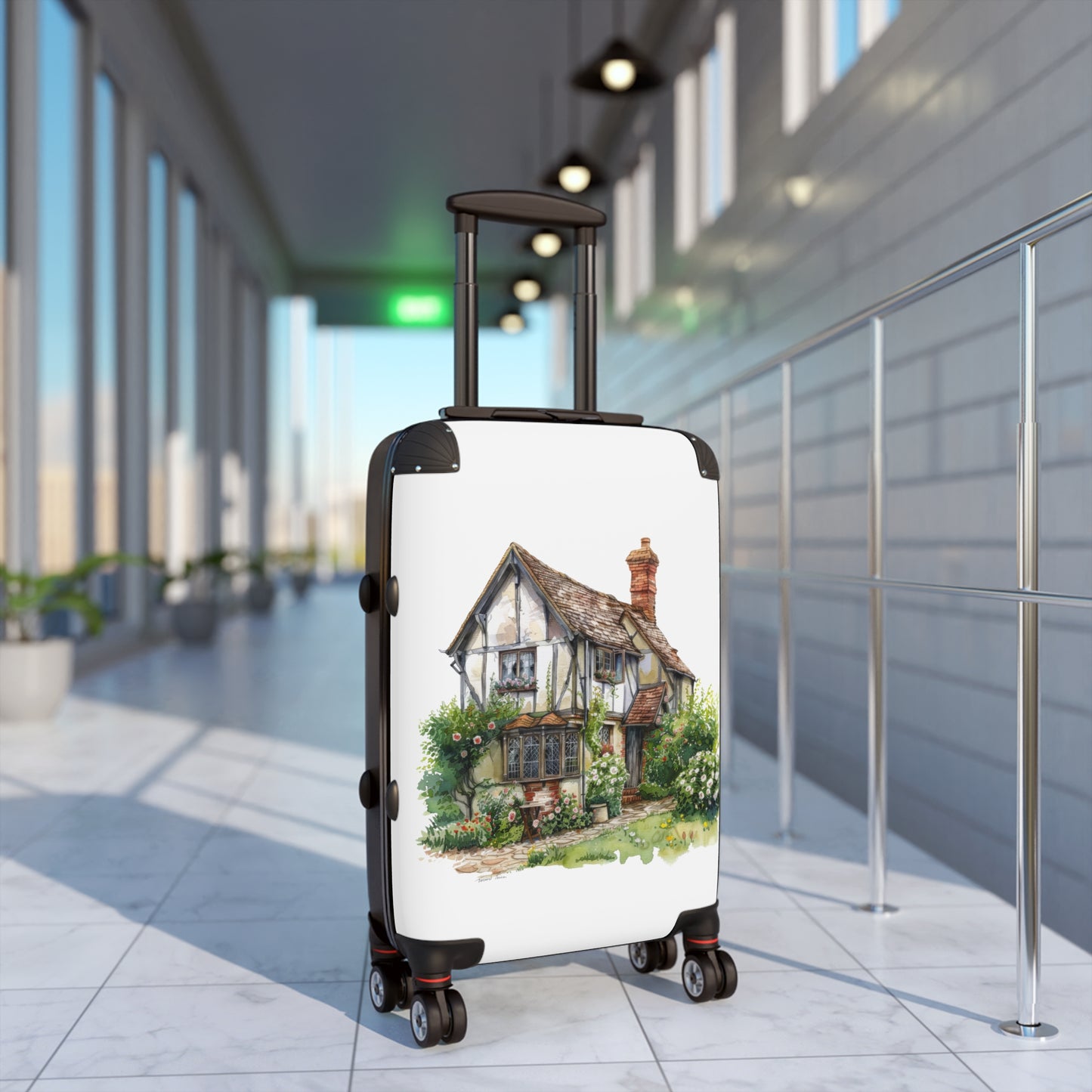 London Double Decker Bus Suitcase