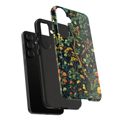 Floral Phone Case - Tough Cases, Colorful Nature Design, Gift for Flower Lovers, Phone Accessory, Unique Cell Phone Cover