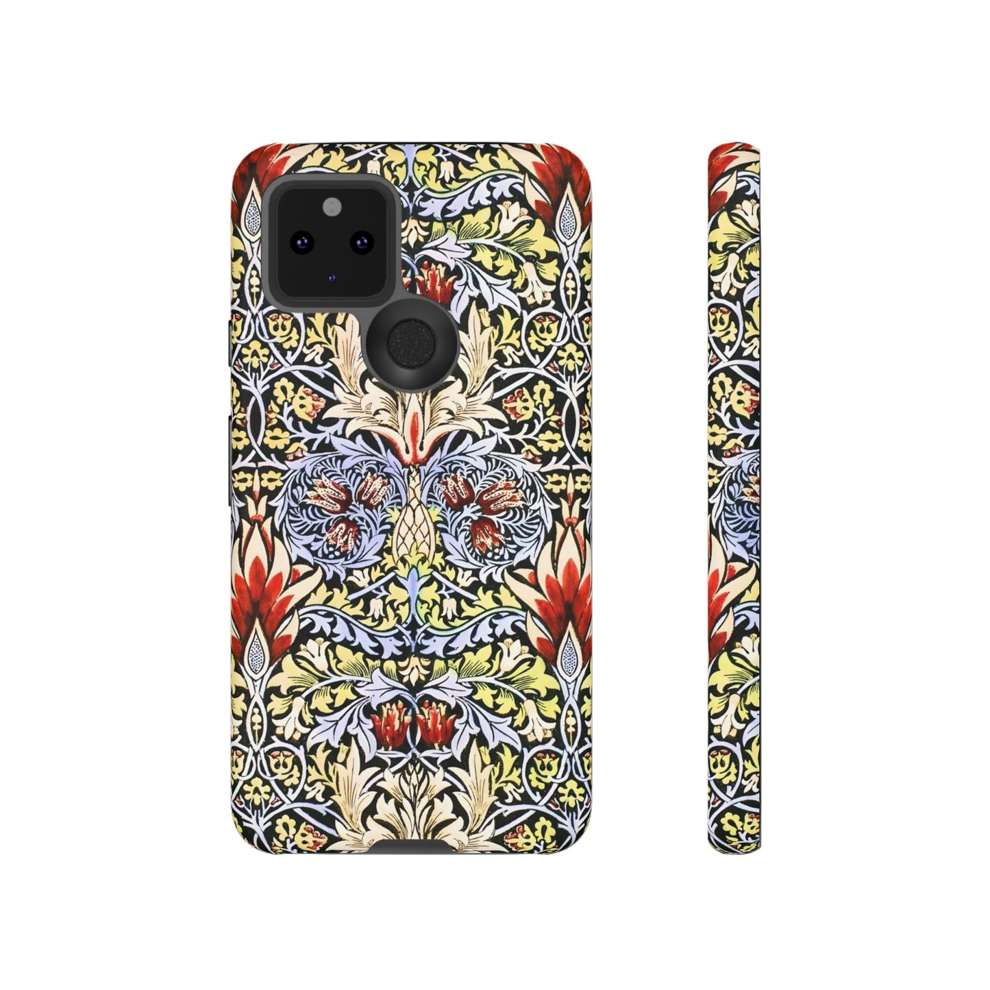 Stylish Phone Case - Floral Design, Tough Cases, Gift for Her, Phone Accessories, Trendy Tech, Unique Cell Phone Cover