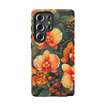 Floral Phone Case - Tough Cases, Protective Cover, Gift for Her, Smartphone Accessory, Floral Design, Nature-Inspired