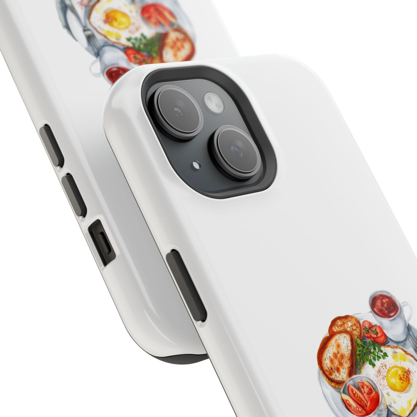 Breakfast Delight Magnetic Phone Case - Fun, Custom Phone Protection for Food Lovers, Gifts for Her, Unique Kitchen Decor, Cute Cell Cover