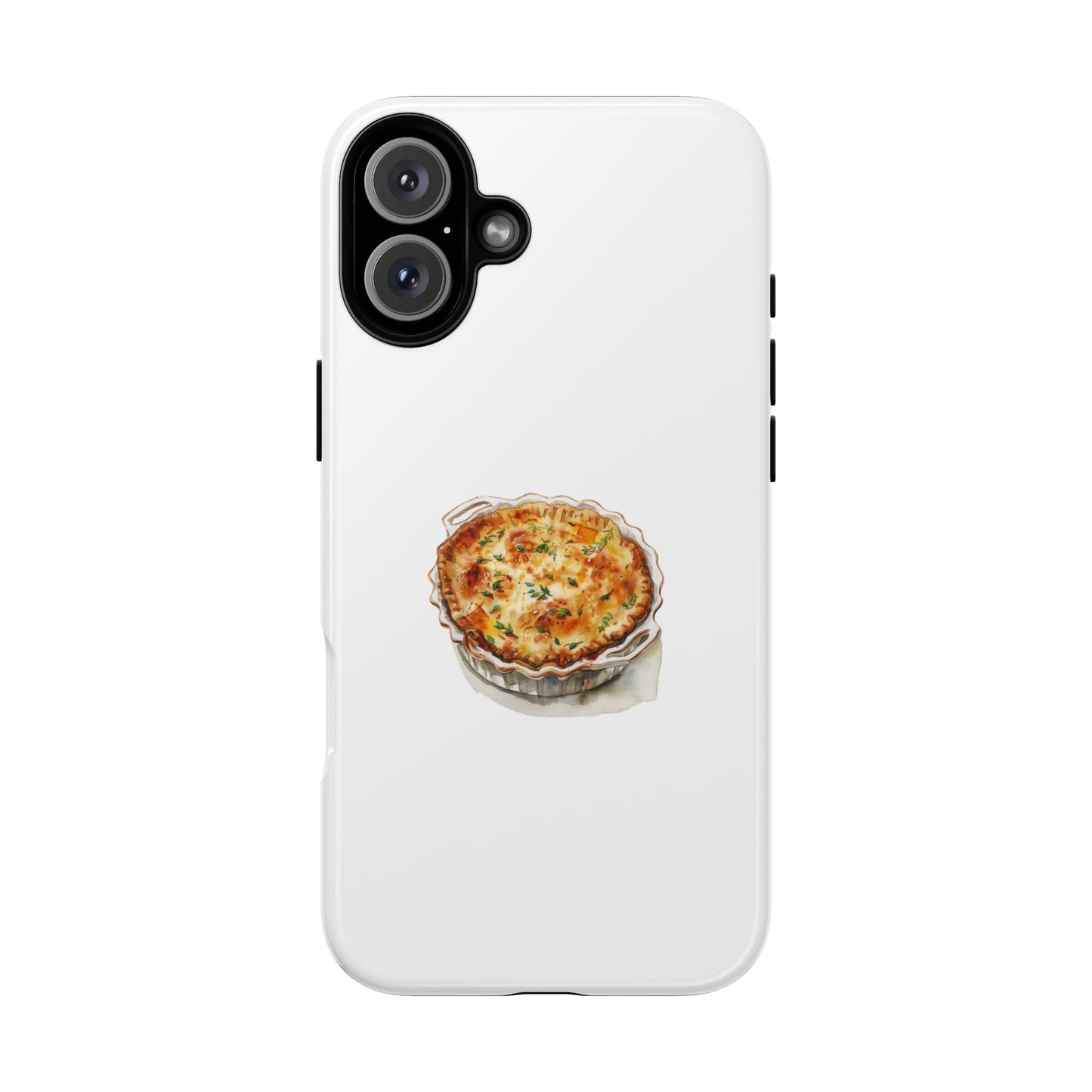 Quiche Lover's Phone Case - Stylish Tough Cases for Foodies