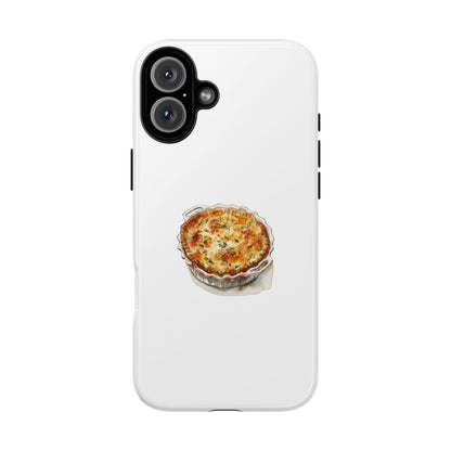 Quiche Lover's Phone Case - Stylish Tough Cases for Foodies