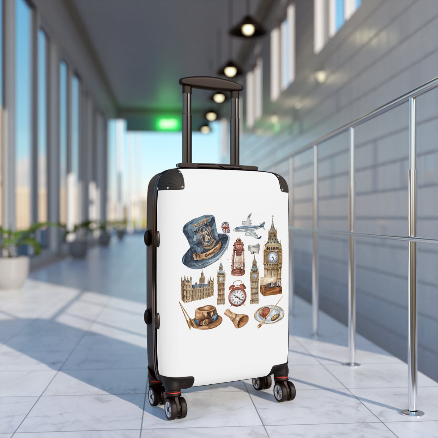 Vintage London Keepsakes Suitcase