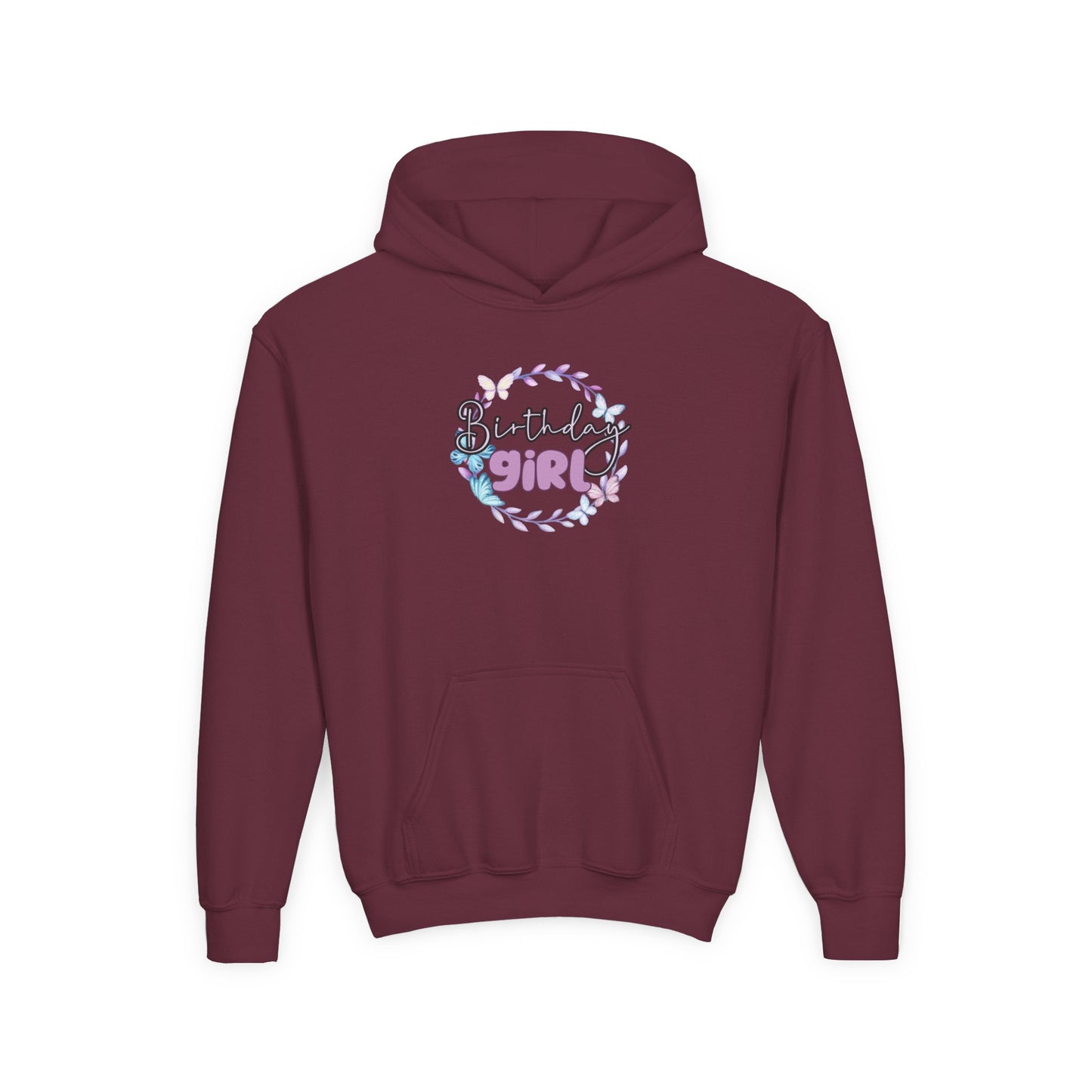 Birthday Girl Youth Hooded Sweatshirt - Perfect Gift for Celebrations