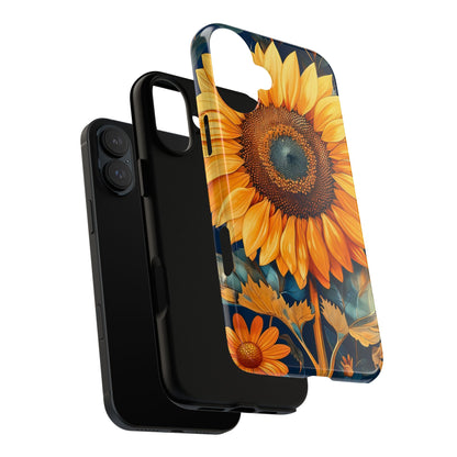 Sunflower Phone Case - Floral Design for Nature Lovers, Cute Spring Accessory, Gift for Her, Eco-Friendly Cover