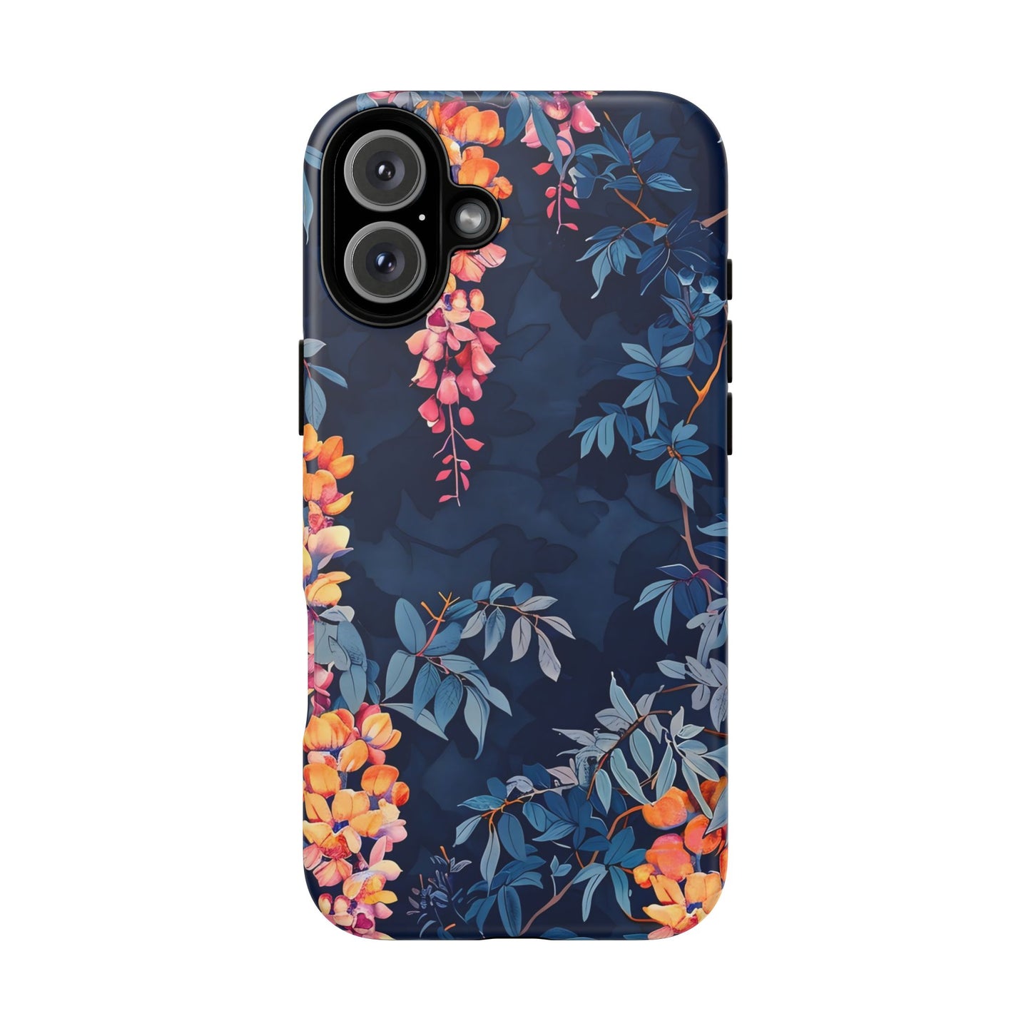 Floral iPhone Case, Tough Phone Cover, Gift for Her, Nature Lover Accessory, Spring Decor, Unique Floral Design