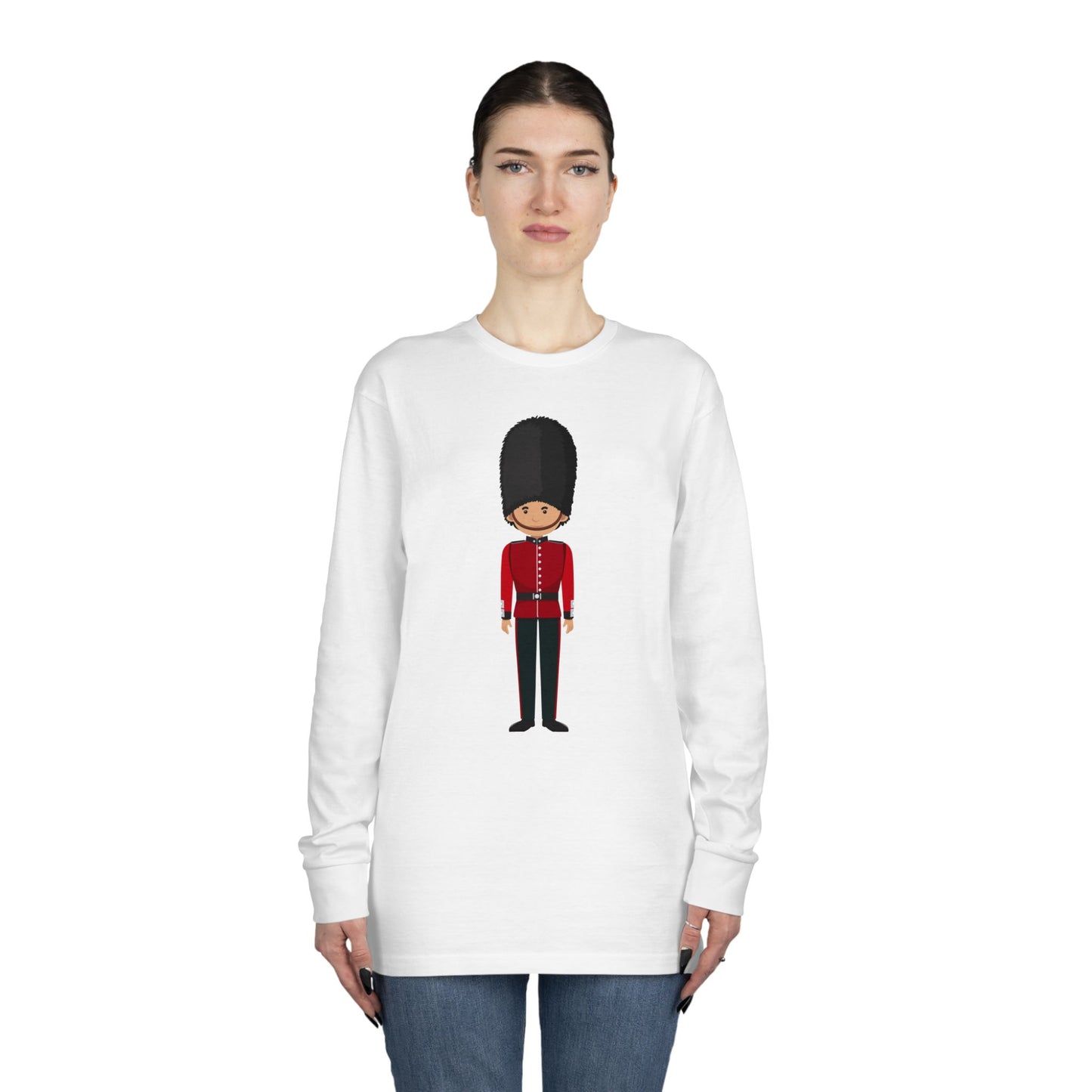 Long Sleeve Crewneck Tee - Red Jacket - Bodmin Keep - Cornwall's Army Museum