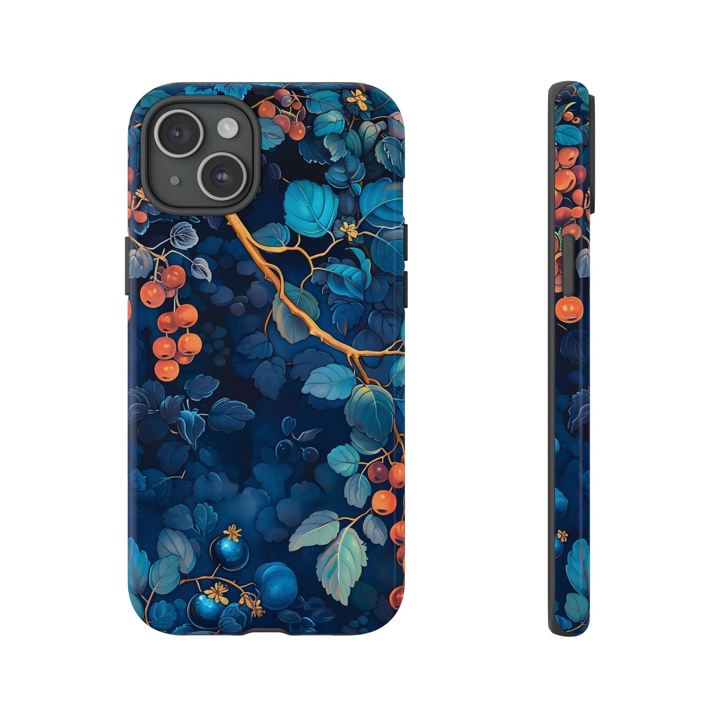 Artistic Phone Case with Floral Design, Tough Cases for iPhone, Nature-Inspired Accessory, Unique Gift for Her, Protective Cover
