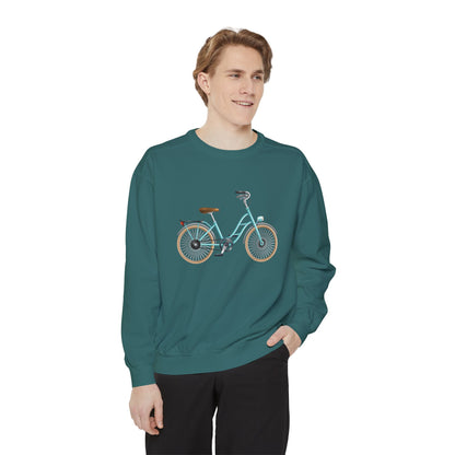 Unisex Garment-Dyed Sweatshirt - Classy Bicycle