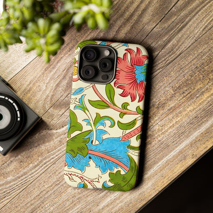 Tough Floral Phone Case - Artistic Smartphone Cover, Floral Print Gift, Protective Case | For Nature Lovers, Stylish Accessory, Phone [...]