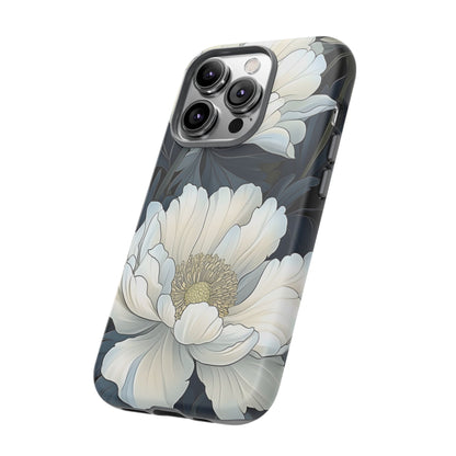 Elegant Floral Phone Case, Floral iPhone Cover, Flower Art Phone Case, Eco-Friendly Mobile Protection, Tough & Stylish Phone Case
