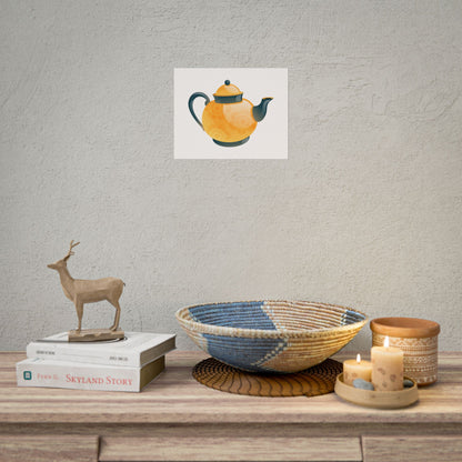 Vintage Tea Pot Rolled Posters