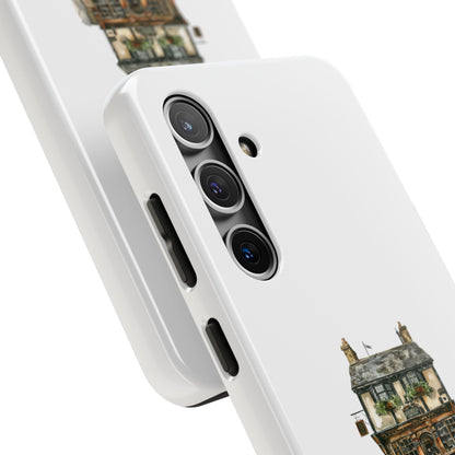 Charming Cottage Tough Phone Case - Durable Protection with Whimsical Design
