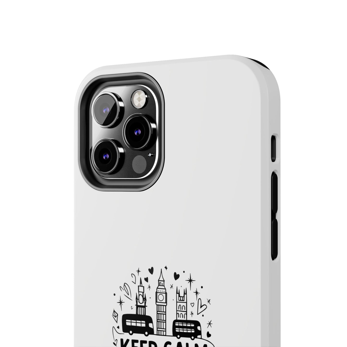 Keep Calm and Love London Tough Phone Case - Stylish Protection for London Lovers