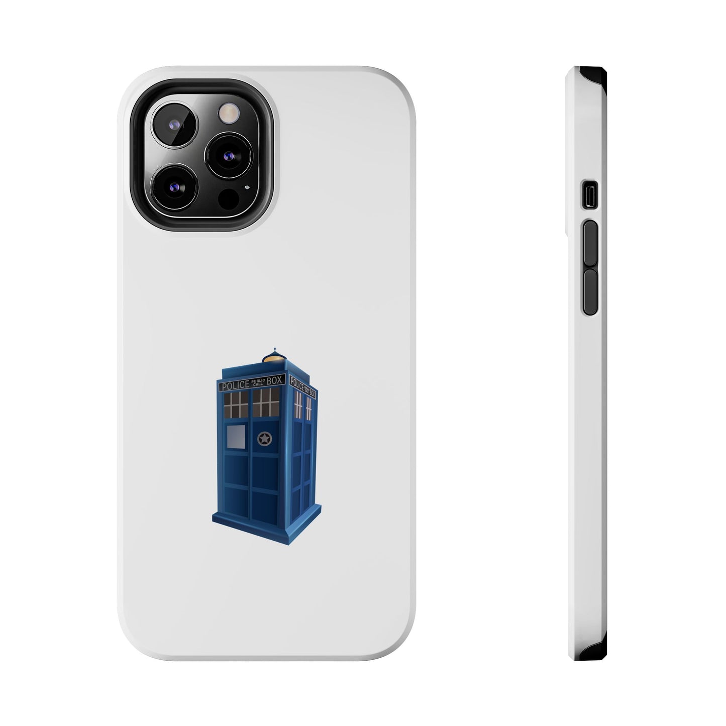 Doctor Who Tardis Phone Cases, Geeky Phone Protector, Unique Gifts for Whovians, Birthday, Holidays, Customizable Designs
