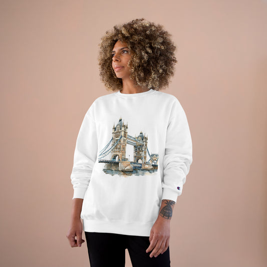 Champion Sweatshirt - London Bridge - Iconic Landmark and Historical Beauty