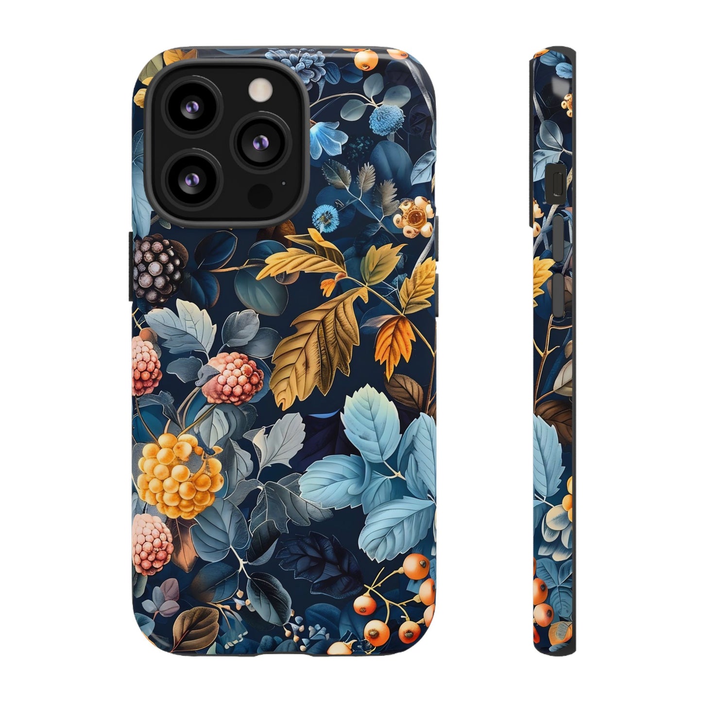 Floral iPhone Case, Tough Phone Cover, Nature-inspired Accessory, Gift for Her, Trendy Protection Case