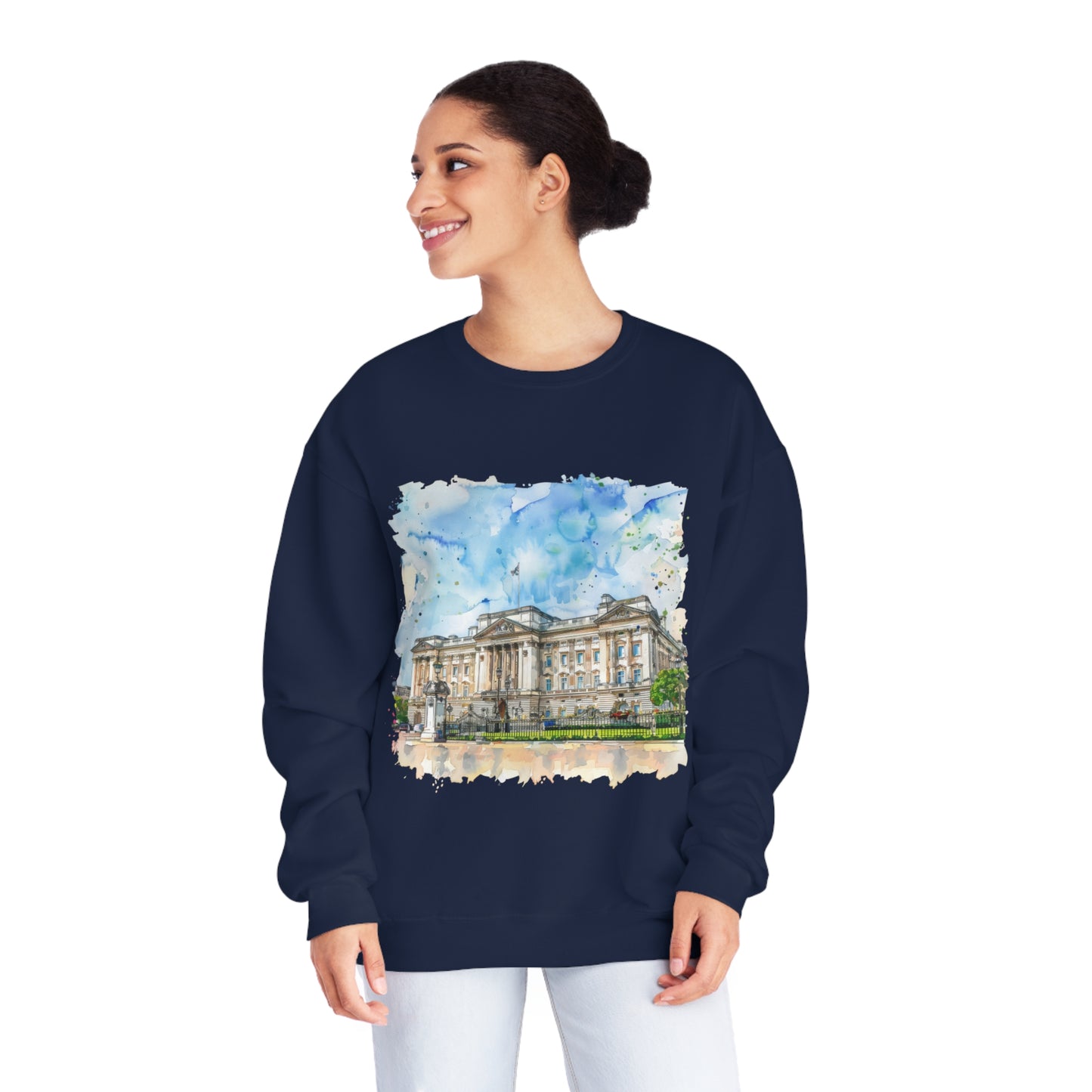 Unisex NuBlend® Crewneck Sweatshirt - Street London Aesthetics - Urban Charm