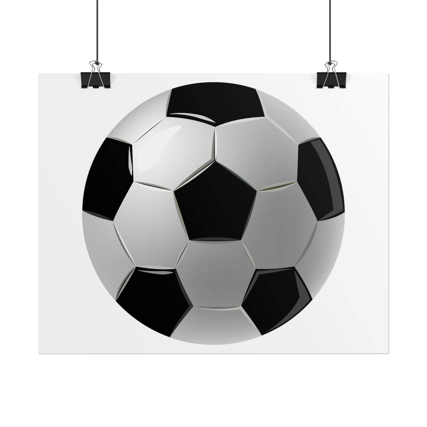 Soccer-Themed Rolled Posters | Perfect for Sports Decor, Game Room, Youth Birthdays, Gifts for Soccer Fans, Wall Art