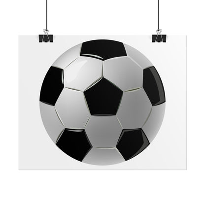 Soccer-Themed Rolled Posters | Perfect for Sports Decor, Game Room, Youth Birthdays, Gifts for Soccer Fans, Wall Art