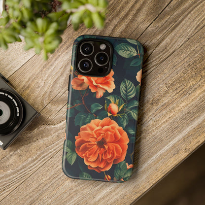Floral Phone Case, Tough Cases for Nature Lovers, Botanical Design, Phone Protection, Gift for Her, Trending Floral Accessories
