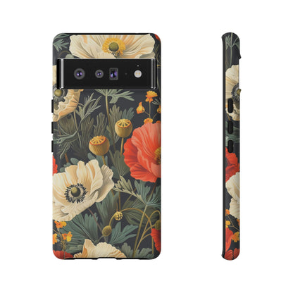 Floral Phone Case - Tough Cases with Vibrant Garden Design, Phone Accessory, Gift for Her, Spring Style, Nature Lover