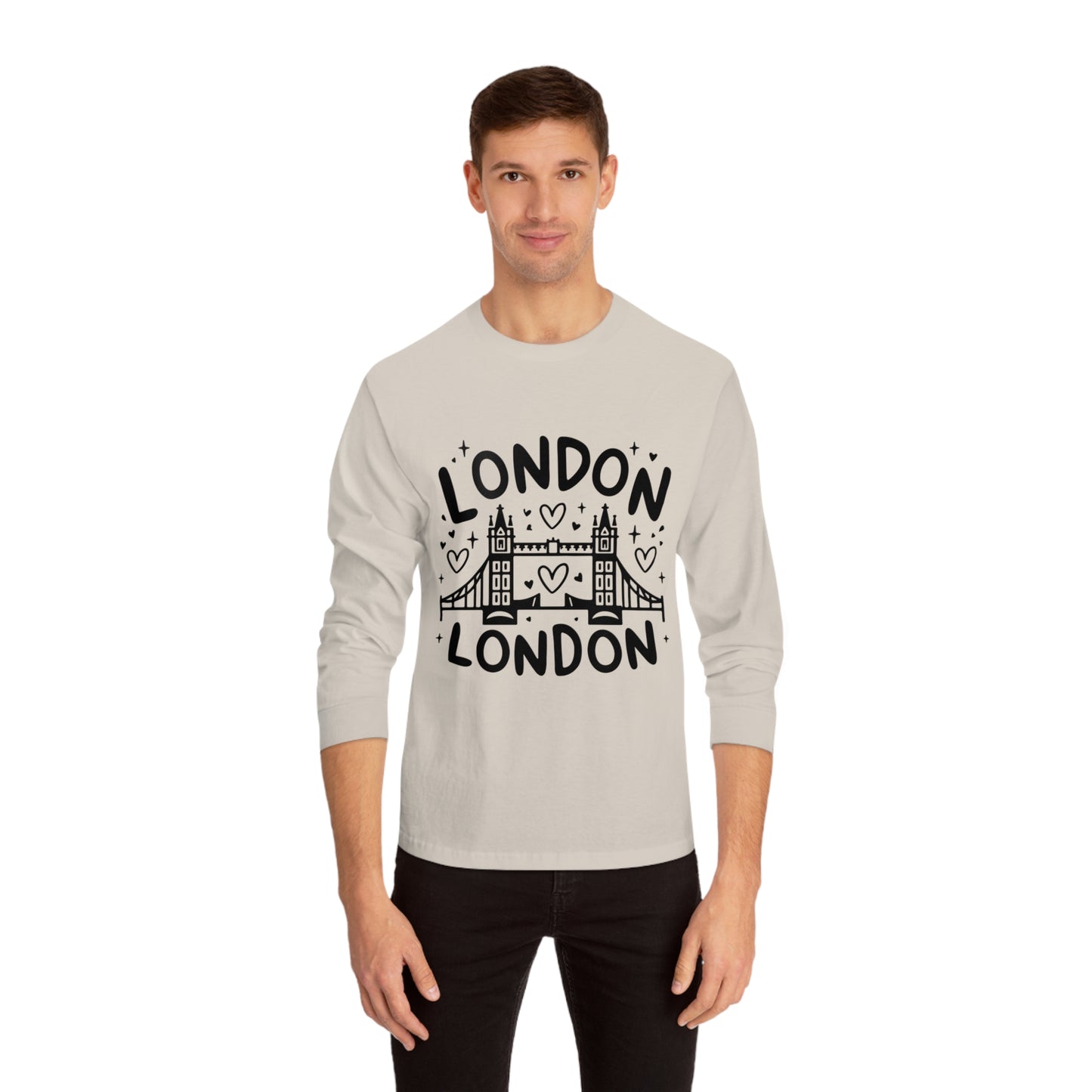 Unisex Classic Long Sleeve T-Shirt - Pretty London