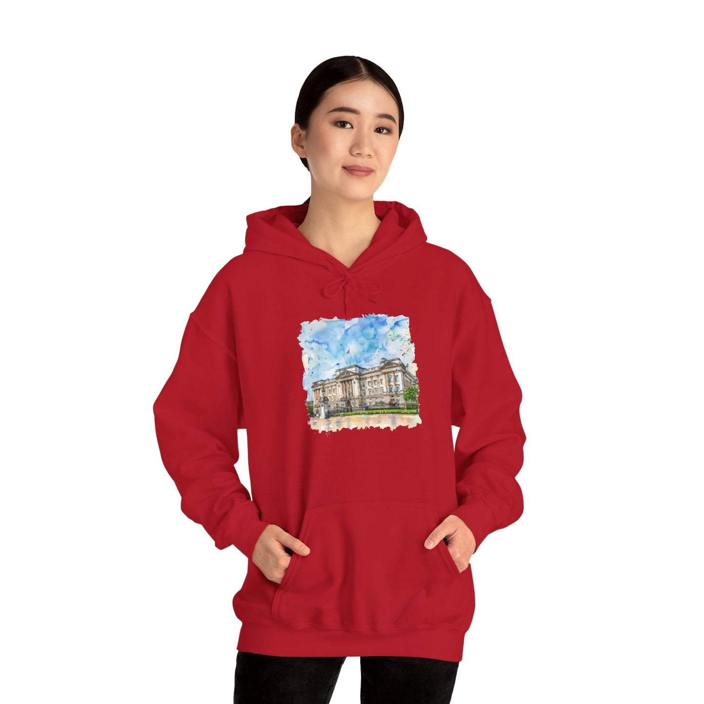 Unisex Heavy Blend™ Hooded Sweatshirt - British Nature - Scenic Landscapes and Natural Beauty