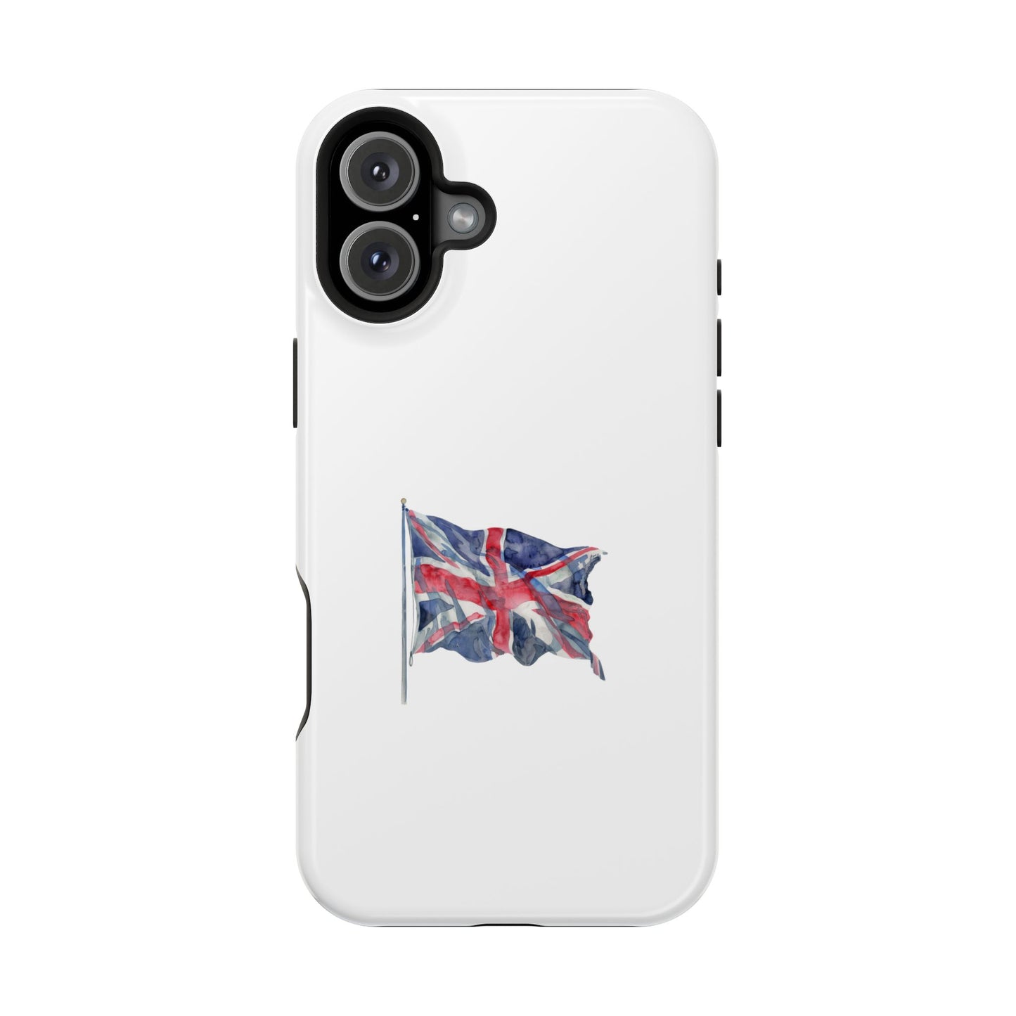 UK Flag Magnetic Tough Case, Durable Phone Cover, British Pride Accessory, Gift for Travelers, Patriot’s Tech Protector