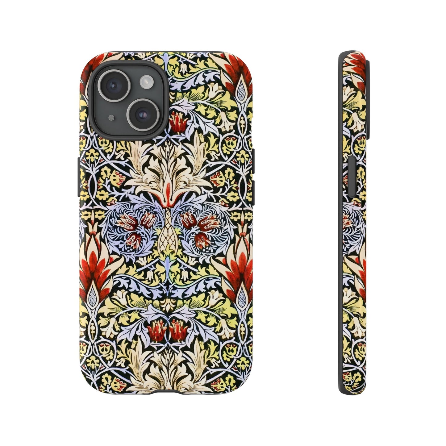 Stylish Phone Case - Floral Design, Tough Cases, Gift for Her, Phone Accessories, Trendy Tech, Unique Cell Phone Cover