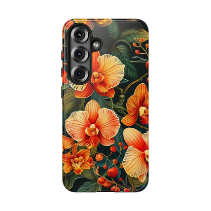 Floral Phone Case - Tough Cases, Protective Cover, Gift for Her, Smartphone Accessory, Floral Design, Nature-Inspired