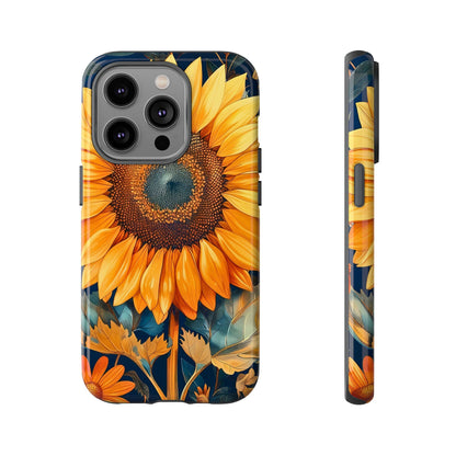 Sunflower Phone Case - Floral Design for Nature Lovers, Cute Spring Accessory, Gift for Her, Eco-Friendly Cover