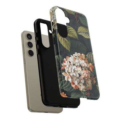 Floral Phone Case - Tough Cases, Nature Lover Gift, Floral Design, Botanical Phone Cover, Stylish Cellphone Accessory, Mother's Day Gift