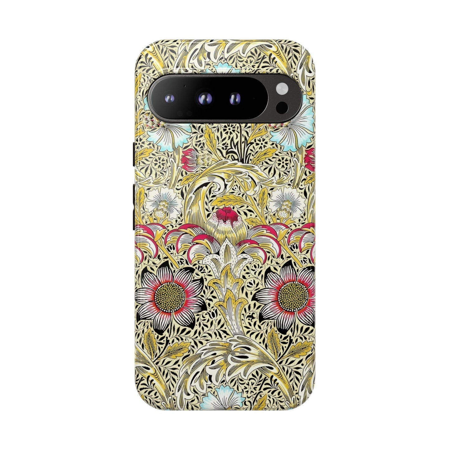 Floral Phone Case - Tough Cases, Floral Design, Stylish, Protective, Unique Gift for Her, Phone Accessories