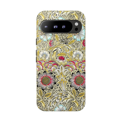 Floral Phone Case - Tough Cases, Floral Design, Stylish, Protective, Unique Gift for Her, Phone Accessories