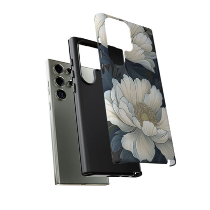 Elegant Floral Phone Case, Floral iPhone Cover, Flower Art Phone Case, Eco-Friendly Mobile Protection, Tough & Stylish Phone Case