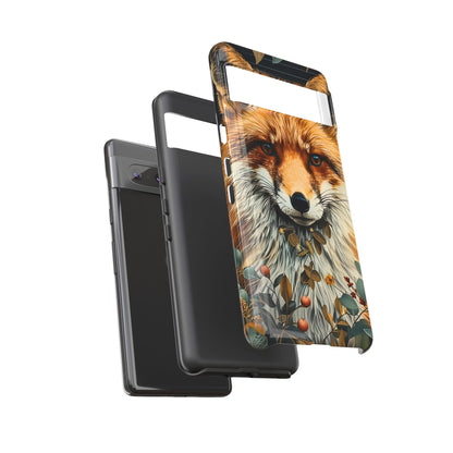 Fox Design Tough Phone Case - Nature Lover's Gift, Wildlife Accessory, Stylish Protection, Eco-Friendly Mobile Cover