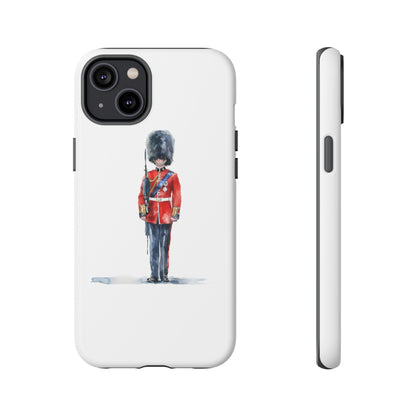British Royal Guard Phone Case - Tough Cases, Unique Phone Cover, Gift for Her, Cute Accessory, British Soldier Design