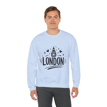 Unisex Heavy Blend™ Crewneck Sweatshirt Cozy  - Love London