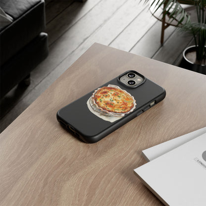 Quiche Phone Case - Funky Kitchen Decor, Foodie Gift, Chef Accessories, Culinary Art, Quirky Phone Cover