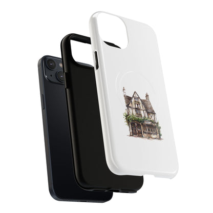 Charming Cottage Magnetic Phone Case, Tough Cell Phone Cover, Unique Gift for Home Lovers, Holiday Essentials, Customizable Design