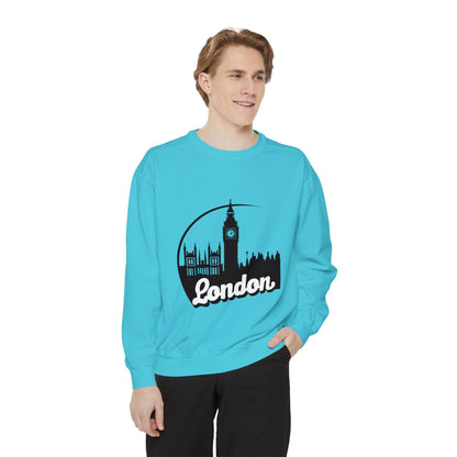 Unisex Garment-Dyed Sweatshirt Elegant - Lovely London