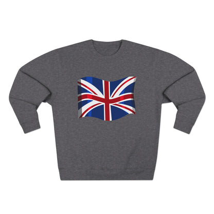 Unisex Crewneck Sweatshirt - Classic UK Flag