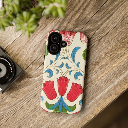 Floral Phone Case - Tough Cases | Stylish Protection, Gift for Her, Boho Phone Cover, Spring Accessory, Cute Tech