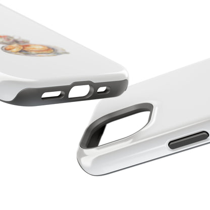 Charming Magnetic Tough Cases - Unique Art Phone Covers, Gift for Tea Lovers, Cute Phone Accessories, Stylish Tech Gifts
