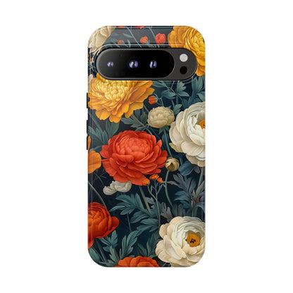 Floral Tough Case for Phones | Durable Floral Phone Cover, Boho Chic, Unique Gift for Her, Phone Protection, Flower Design