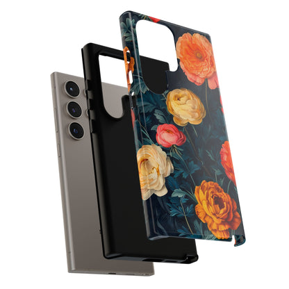 Floral Phone Case, Tough Cases for Phone Protection, Gift for Flower Lovers, Floral Designs, Spring Decor