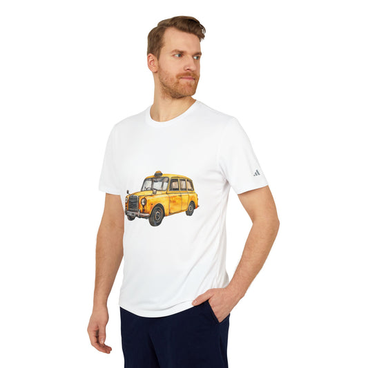 adidas Unisex Sport T-shirt - Vintage Car - Classic Automotive Elegance and Timeless Style