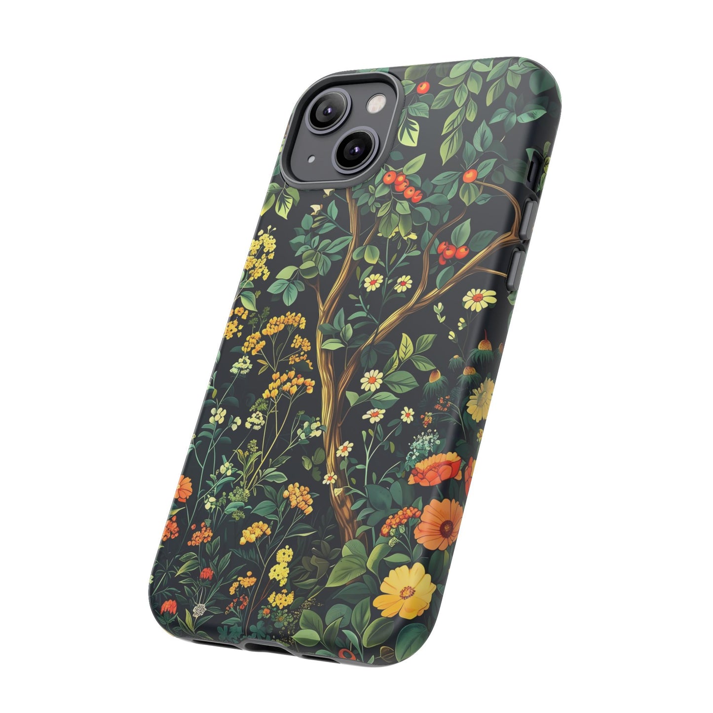Floral Phone Case - Tough Cases, Colorful Nature Design, Gift for Flower Lovers, Phone Accessory, Unique Cell Phone Cover
